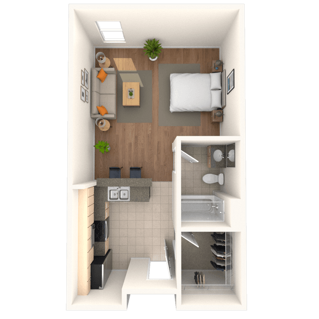 Floorplan image of unit 1130