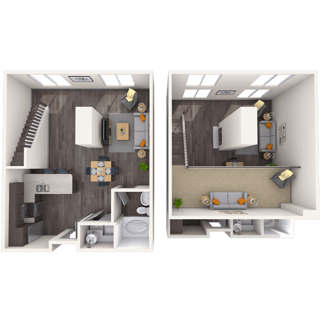 Floorplan image of unit 4534