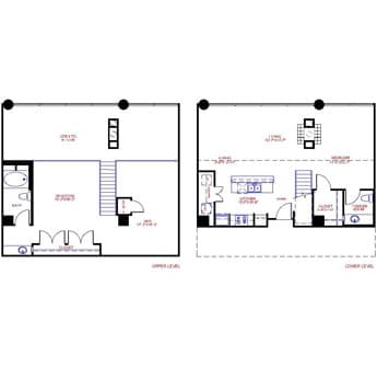 Floorplan image of unit 6842