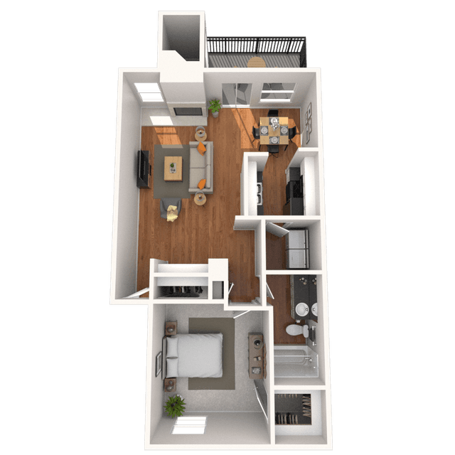 Floorplan image of unit 914