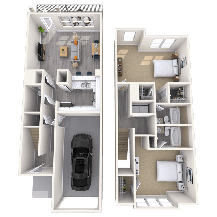 Floorplan image of unit 902
