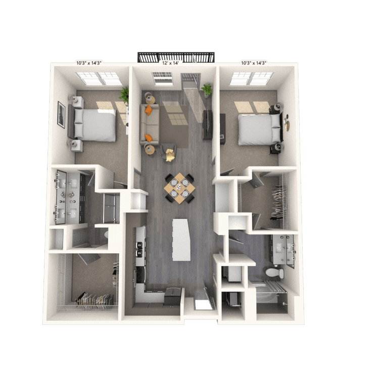 Floorplan image of unit 179