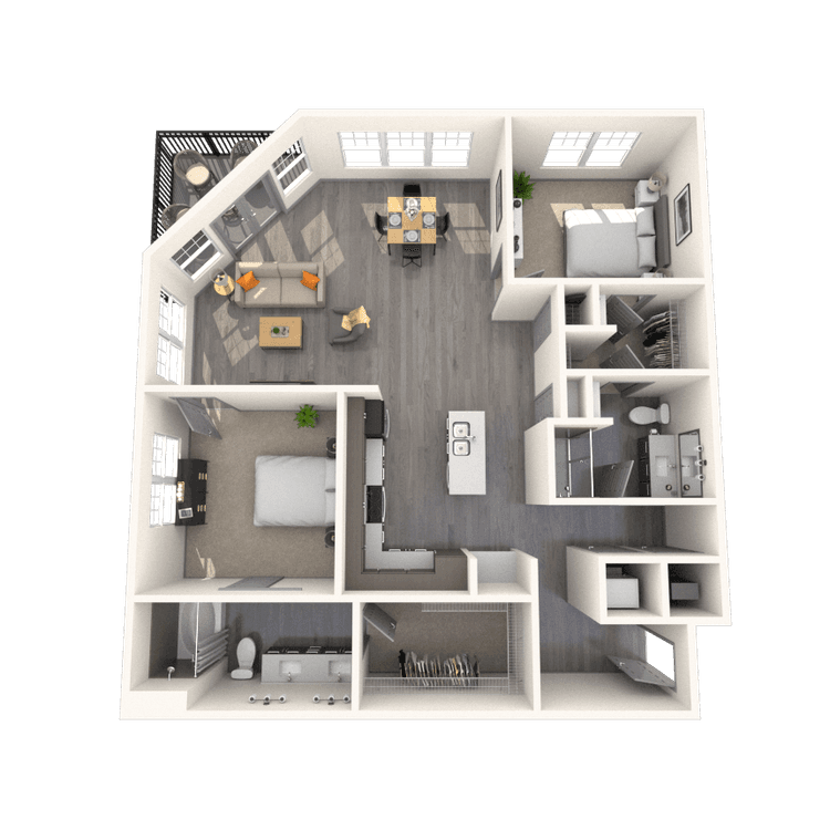 Floorplan image of unit 473