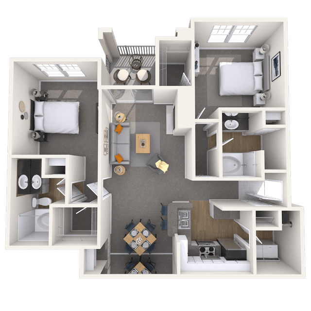 Floorplan image of unit 066303