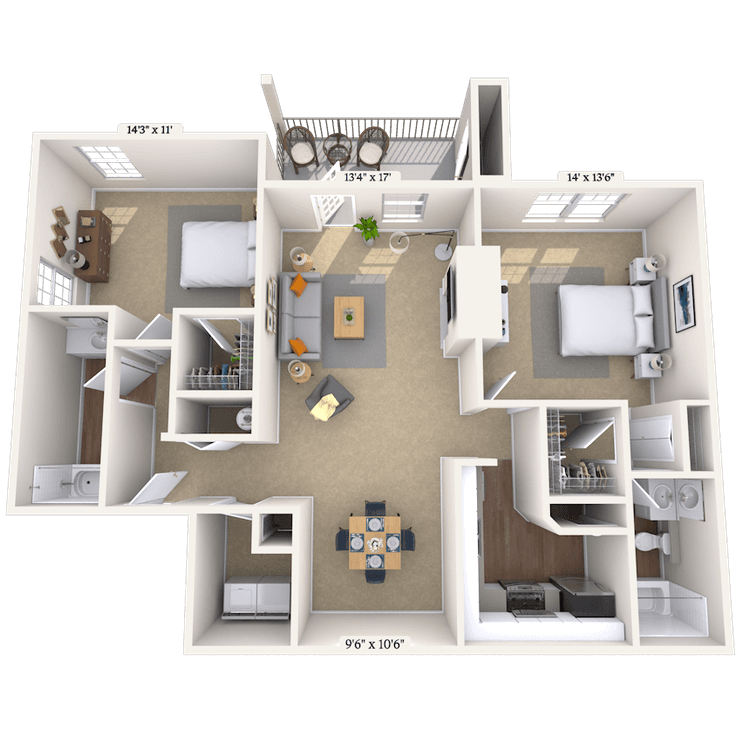 Floorplan image of unit 012011