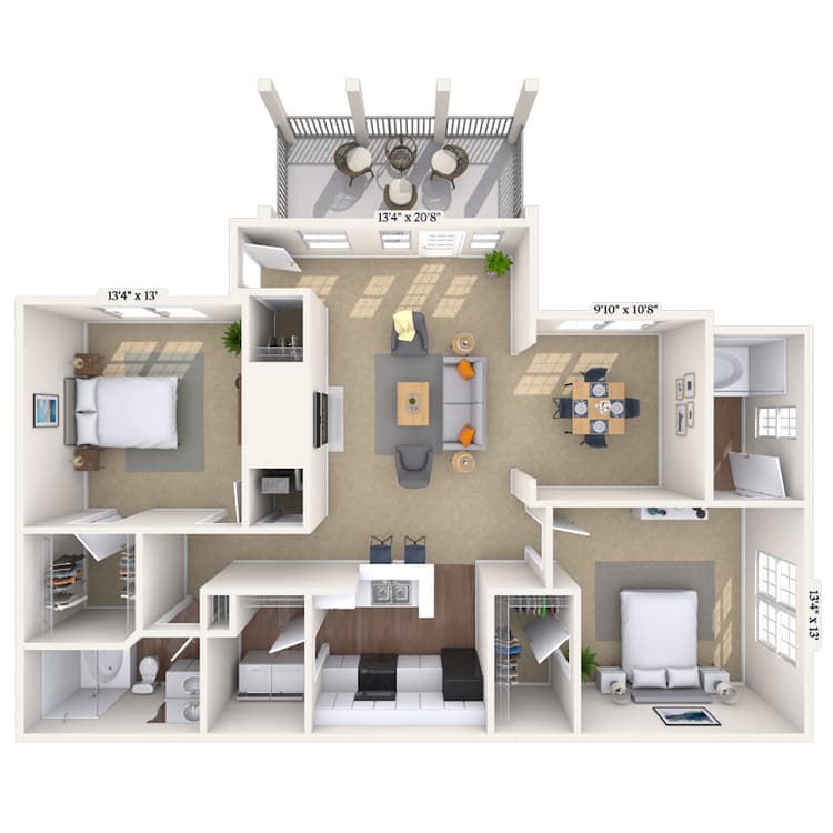 Floorplan image of unit 012011