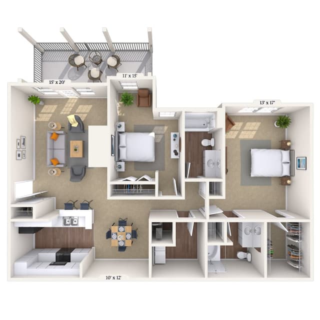 Floorplan image of unit 012221