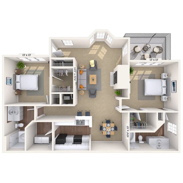 Floorplan image of unit 011112
