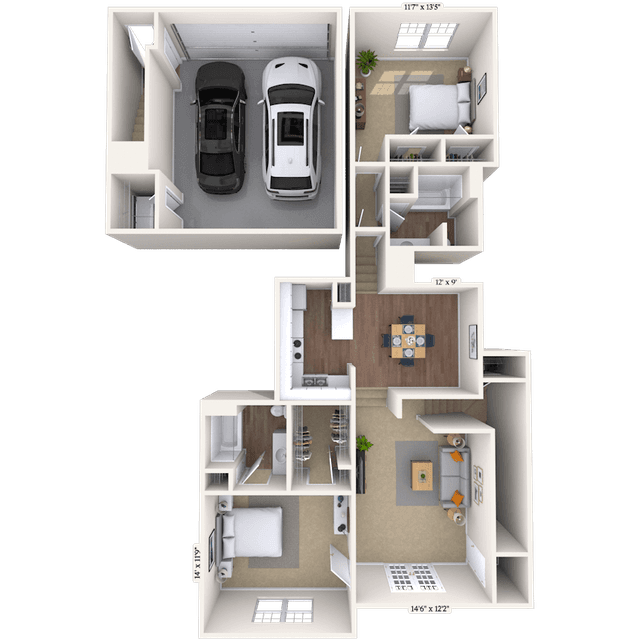 Floorplan image of unit 191903