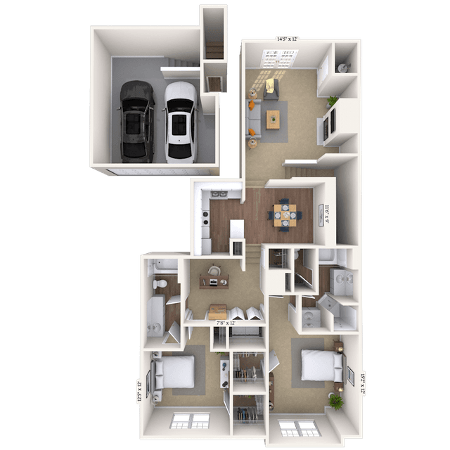 Floorplan image of unit 191910