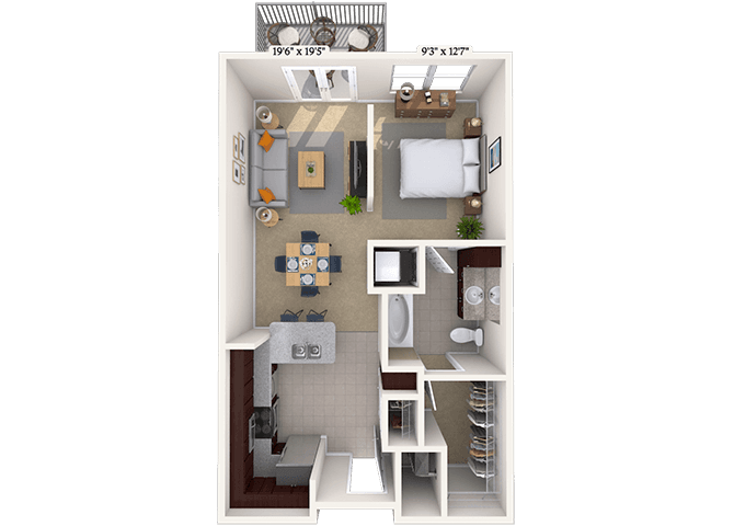 Floorplan image of unit 06-2337