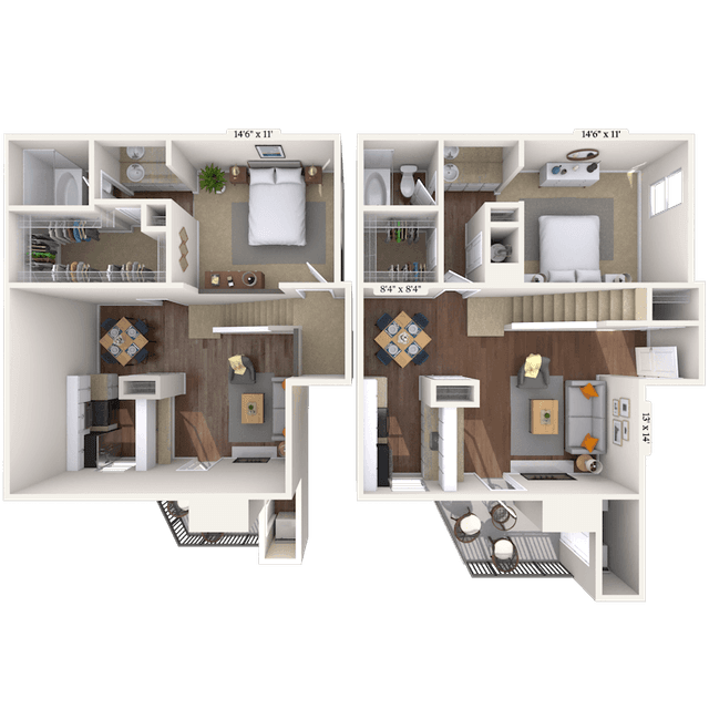Floorplan image of unit 212186