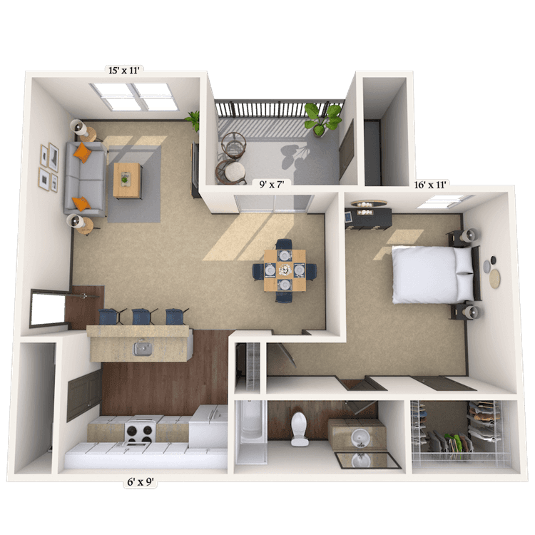 Floorplan image of unit 121213