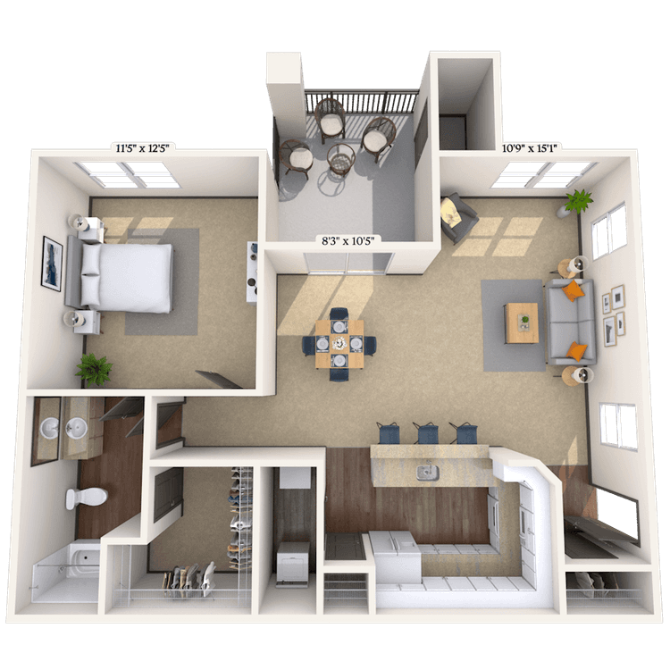 Floorplan image of unit 202022