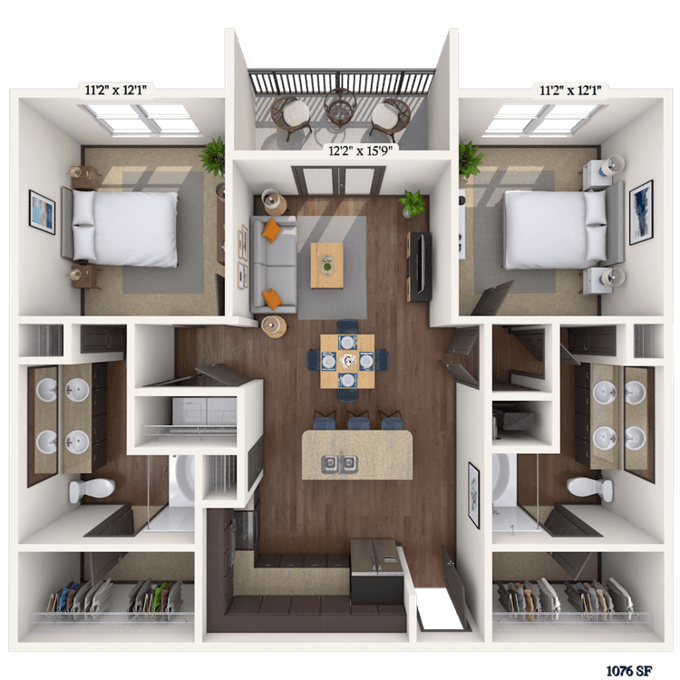 Floorplan image of unit 5120