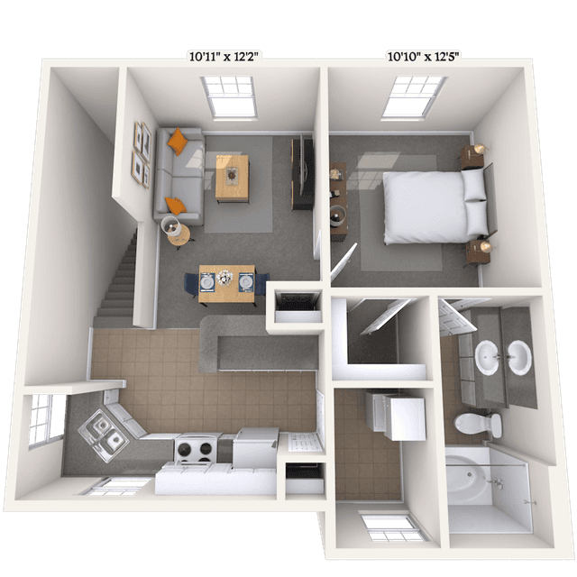 Floorplan image of unit 2323201