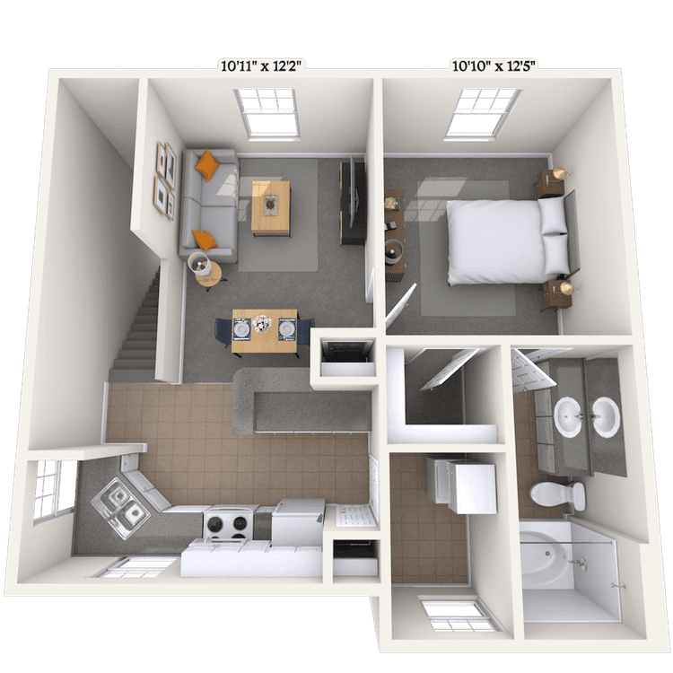 Floorplan image of unit 2525201