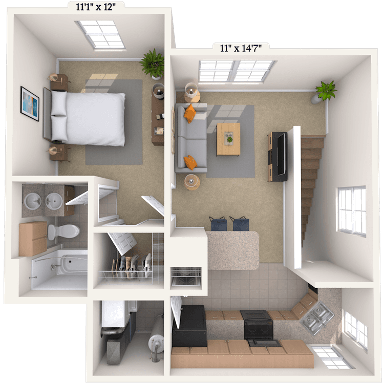 Floorplan image of unit 0103201