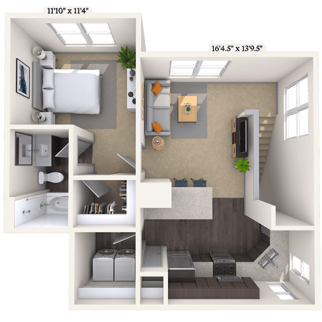 Floorplan image of unit 070720