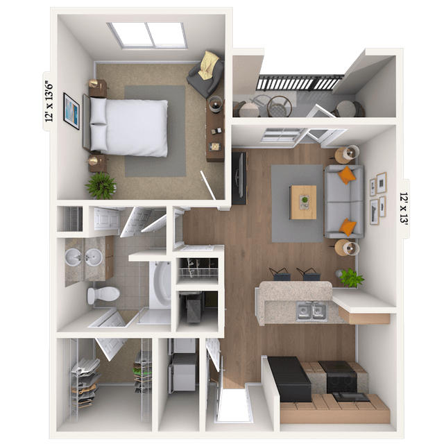 Floorplan image of unit 0101202