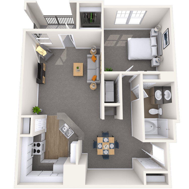 Floorplan image of unit 0404205