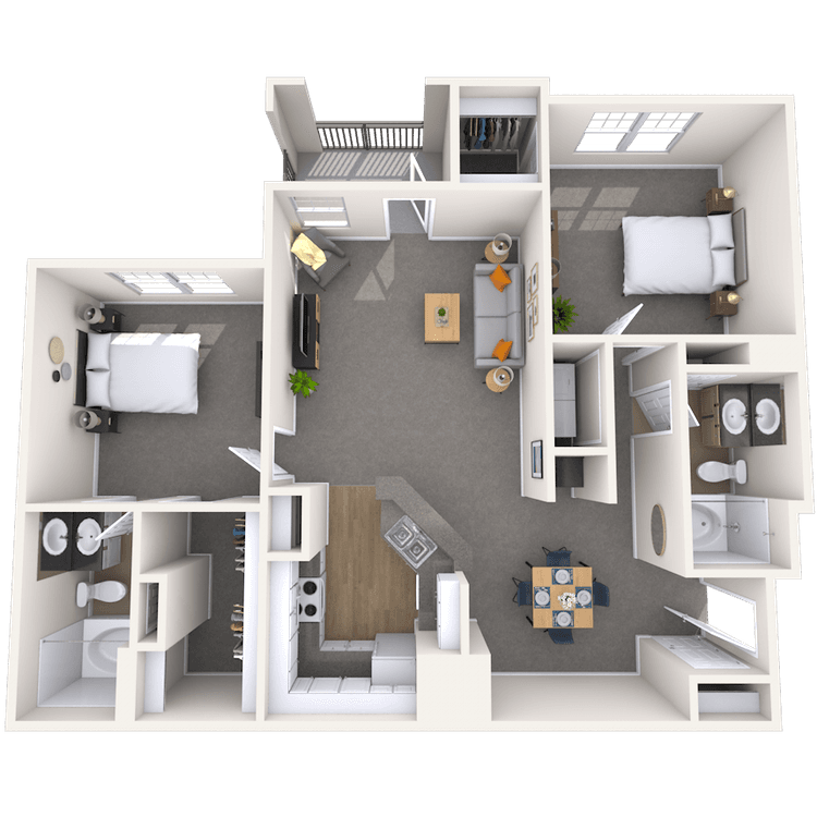 Floorplan image of unit 1414305