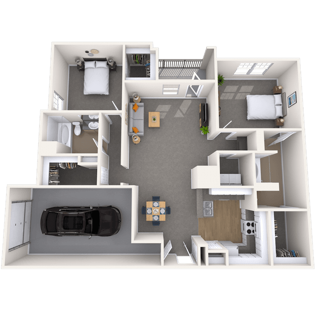 Floorplan image of unit 0404106