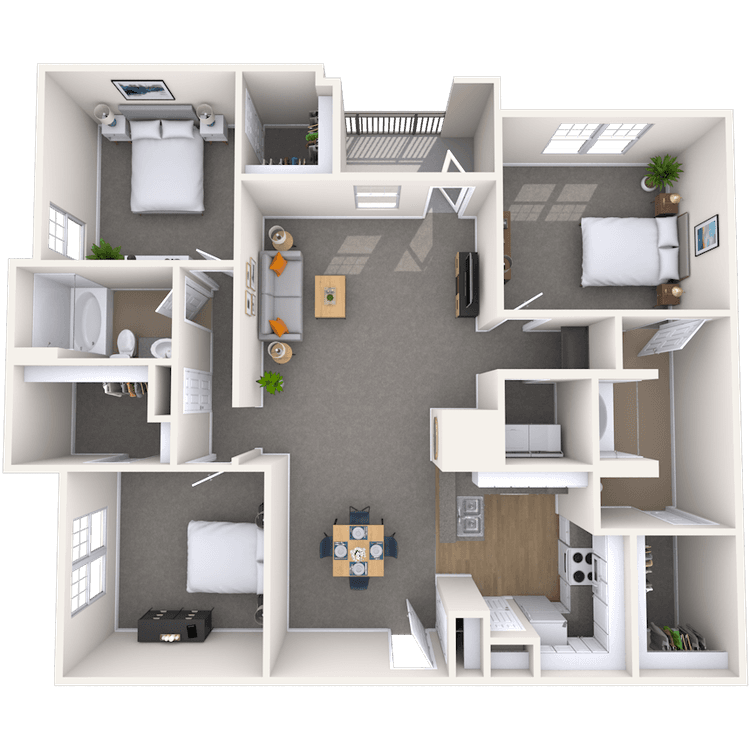 Floorplan image of unit 1212306