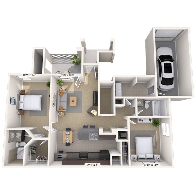 Floorplan image of unit 0202101