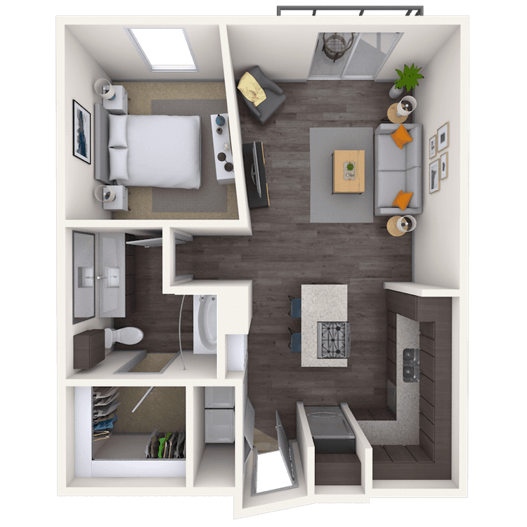 Floorplan image of unit 11024