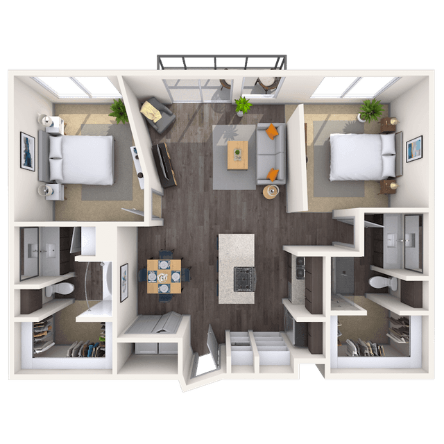 Floorplan image of unit 11062