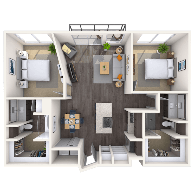 Floorplan image of unit 12076