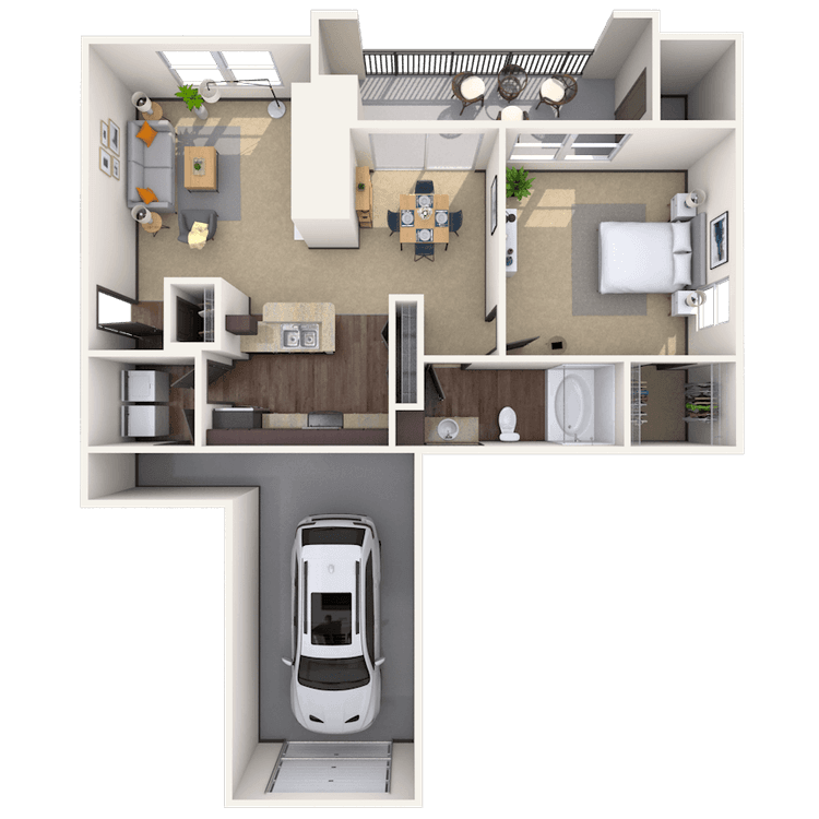 Floorplan image of unit 06612