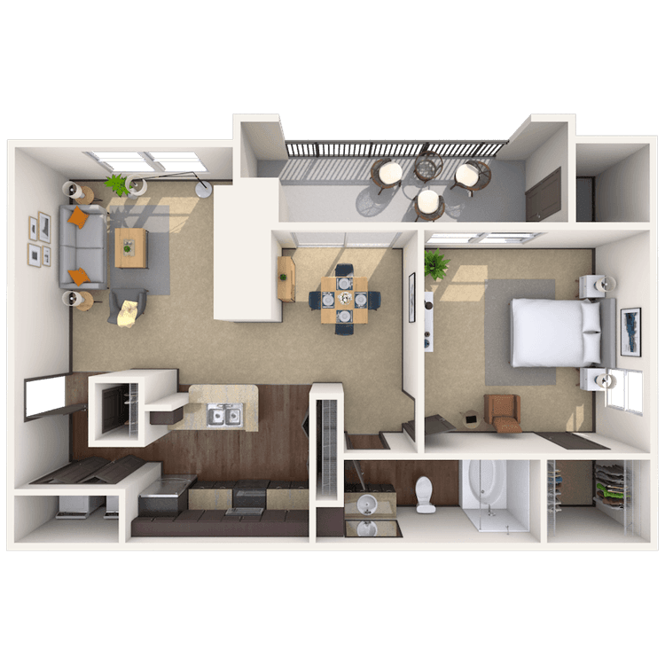 Floorplan image of unit 171732
