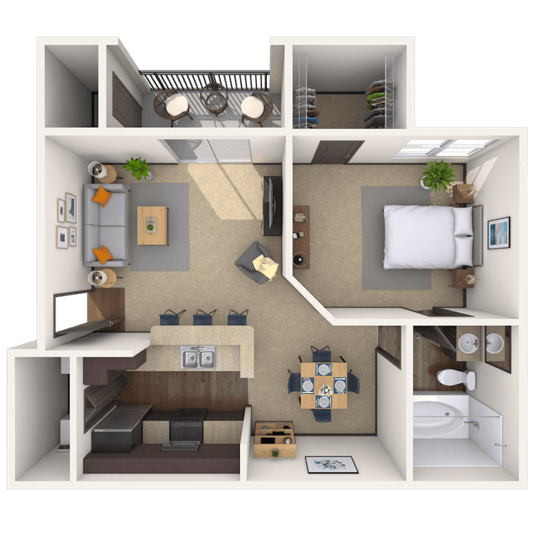 Floorplan image of unit 121234