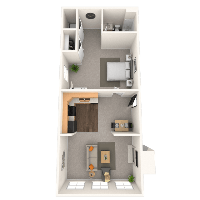 Floorplan image of unit 019200