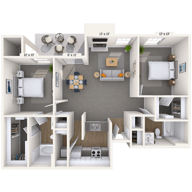 Floorplan image of unit 090904