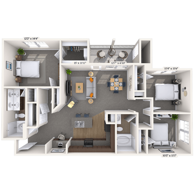 Floorplan image of unit 181822