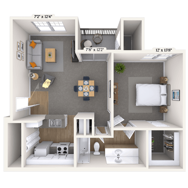 Floorplan image of unit 1818205