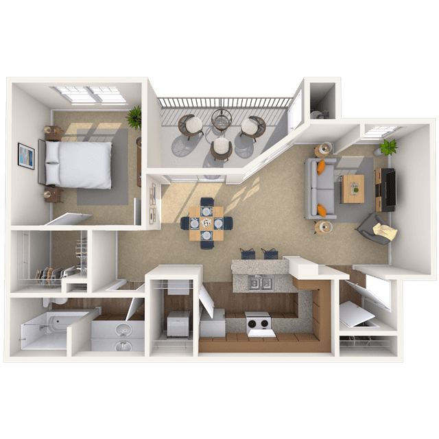 Floorplan image of unit 011211