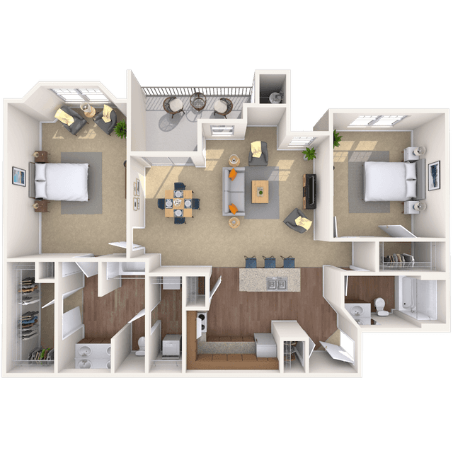Floorplan image of unit 011621