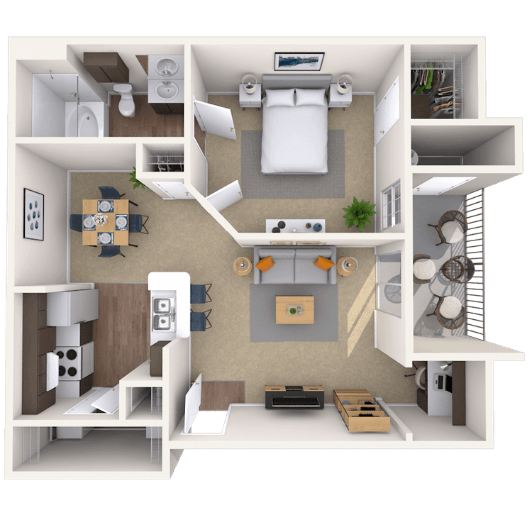 Floorplan image of unit 06201