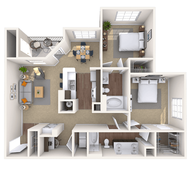 Floorplan image of unit 08202