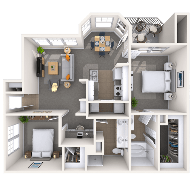 Floorplan image of unit 131321