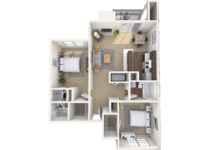 Floorplan image of unit 020204
