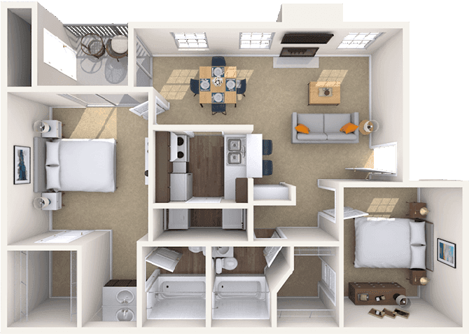 Floorplan image of unit 050512