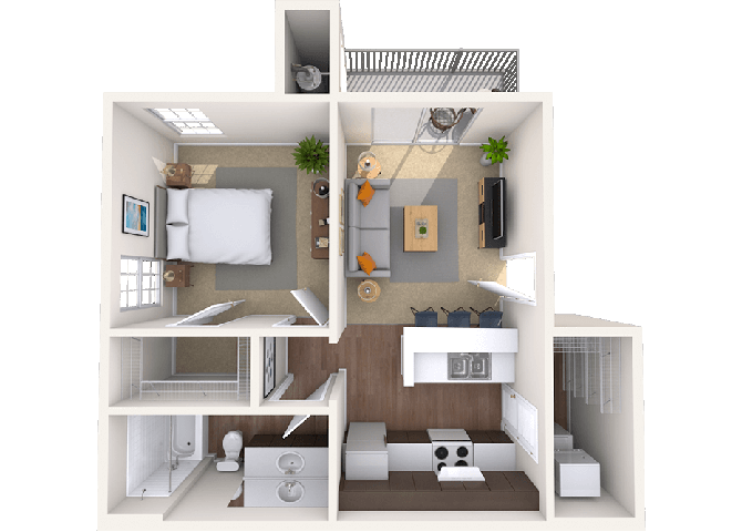 Floorplan image of unit 131316