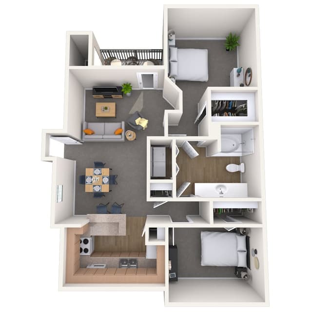 Floorplan image of unit 011031