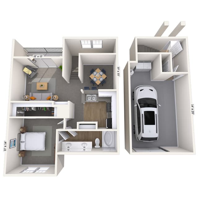 Floorplan image of unit 003311