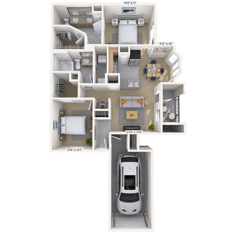 Floorplan image of unit 1212201